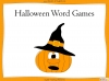 Halloween Word Games Teaching Resources (slide 1/16)